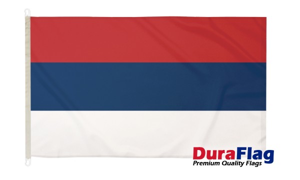 DuraFlag® Serbia No Crest Premium Quality Flag